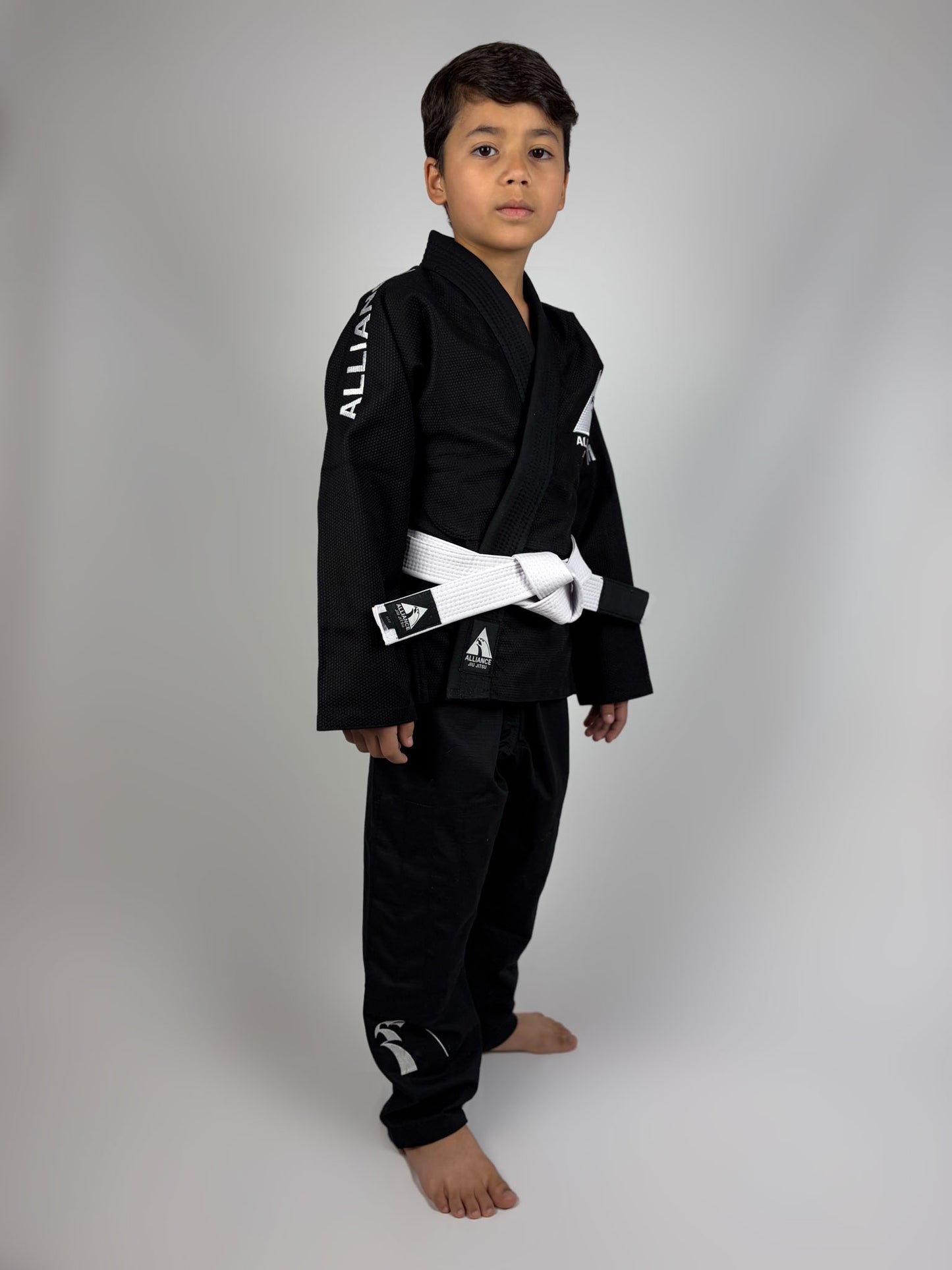Kimono Preto Kids Alliance Oficial
