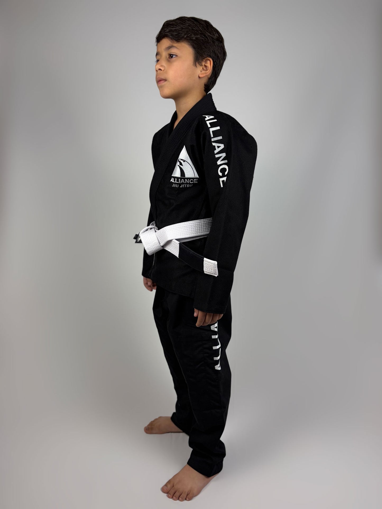 Kimono Preto Kids Alliance Oficial