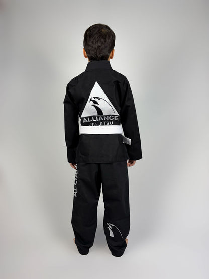 Kimono Preto Kids Alliance Oficial