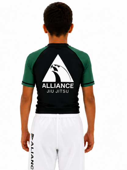 Rashguard Kids Short Sleeve Alliance Oficial